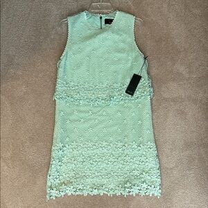 Dolce Vita Mint Floral Lace Dress